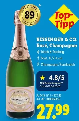Master - Rosé, Champagner