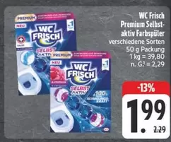 WC Frisch Premium Selbst-aktiv Farbspüler