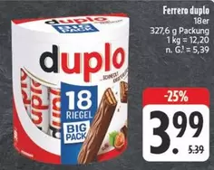 duplo 18 Riegel BIG PACK