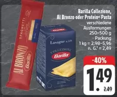 Barilla - Al Bronzo oder Protein+ Pasta