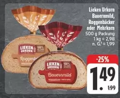 Liekorn Urkorn Bauernmild, Roggenbäcker oder Mehrkorn