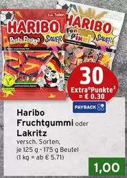 Haribo - Fruchtgummi oder Lakritz