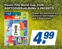 Panini -  Fifa World Cup 2026 SOFTCOVER+ALBUM+ 3 PACKETS