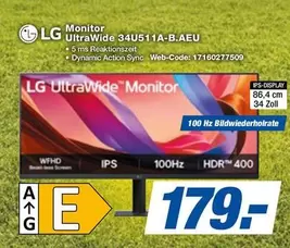 LG - UltraWide 34U511A-B.AEU