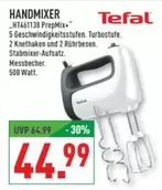 Tefal - HANDMIXER HT461138 PrepMix+