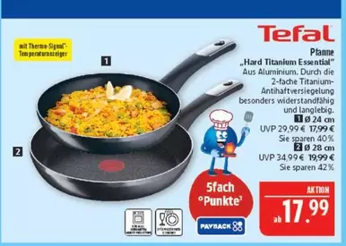 Tefal - Hard Titanium Essential Pfanne