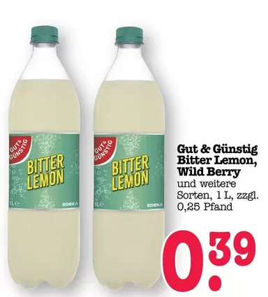 Bitter Lemon, Wild Berry
