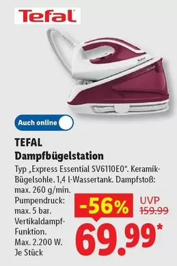 Tefal - Dampfbügelstation