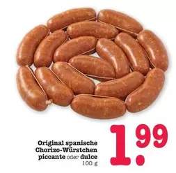 Original spanische Chorizo-Würstchen piccante oder dulce