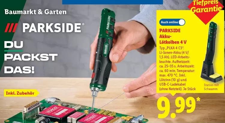 Akku-Lötkolben 4V