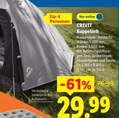 Kuppelzelt