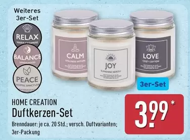 Joy - Duftkerzen-Set