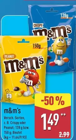 M&M's - m&m's Peanut, Crispy