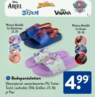 Disney - Bade Pantoletten