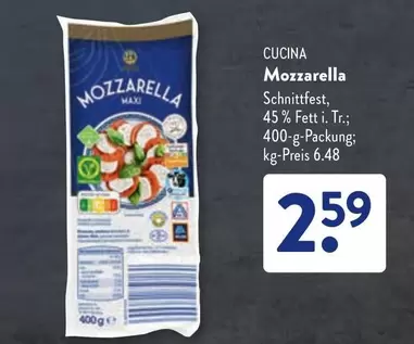 Mozzarella Maxi Schnittfest