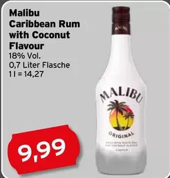 Malibu - Caribbean Rum with Coconut Flavour