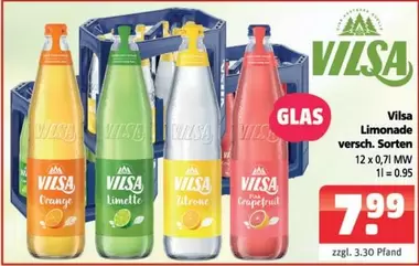 Orange - Limonade versch. Sorten