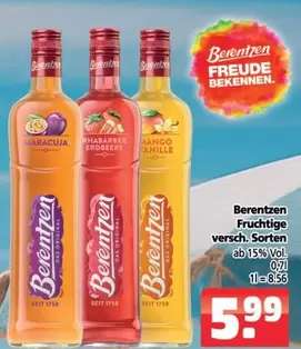 Fruchtige versch. Sorten