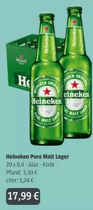 Heineken - Pure Malt Lager