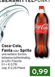 Coca Cola - Coca-Cola, Fanta oder Sprite