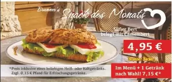 Wahl - Snack des Monats