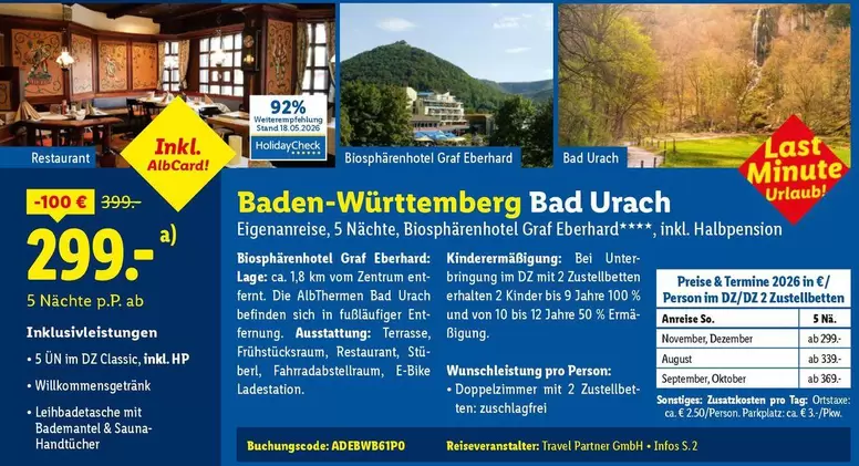 Hp - Baden-Württemberg Bad Urach