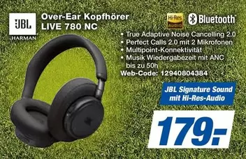 Jbl - Over-Ear Kopfhörer LIVE 780 NC