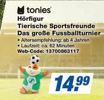 Hörfigur Tierische Sportsfreunde Das große Fussballturnier 1370086317