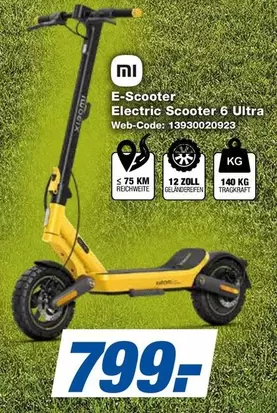 E-Scooter Electric Scooter 6 Ultra 13930020923