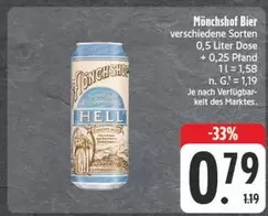 Mönchshof Bier