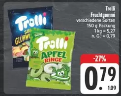 Fruchtgummi verschiedene Sorten