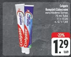 Colgate - Komplett Zahncreme