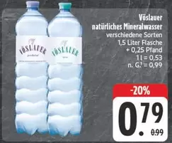 natürliches Mineralwasser