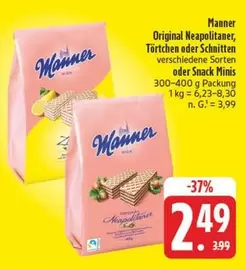 Original Neapolitaner, Törtchen oder Schnitten oder Snack Minis