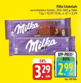 Milka - Schokolade