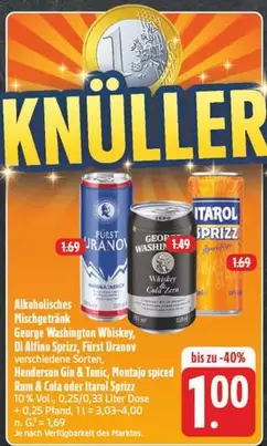 Alkoholisches Mischgetränk