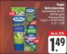 Butterzubereitung verschiedene Sorten