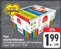 6 Sorten Vollkornbrot