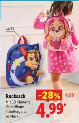 Paw Patrol - Rucksack