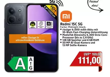 Xiaomi - Redmi 15C 5G