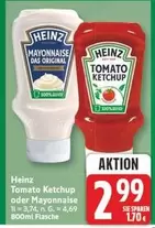 Heinz - Tomato Ketchup oder Mayonnaise