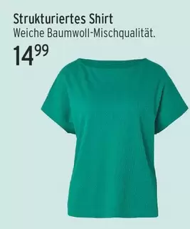 Strukturiertes Shirt