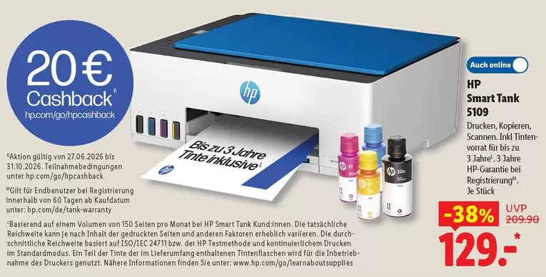 Hp - Smart Tank 5109