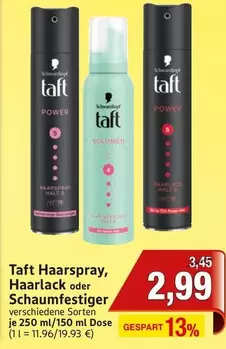 Haarspray, Haarlack oder Schaumfestiger