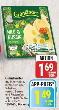 Grünländer dt. Schnittkäse