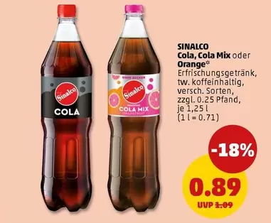 Orange - Cola, Cola Mix oder