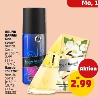 Bruno Banani - Deo-spray & Eau de Toilette