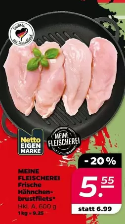 Frische Hähnchen-brustfilets