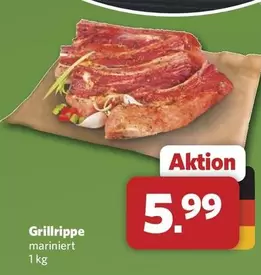 Grillrippe mariniert