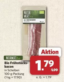 Wert - Bio Frühstücks-bacon in Scheiben